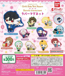 Tokimeki Memorial Girl's Side 4th Heart x Sanrio Characters Rubber